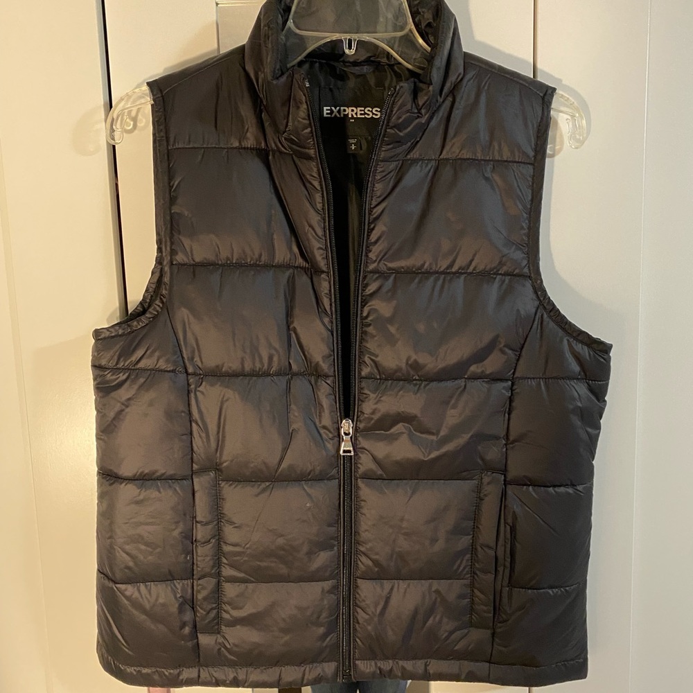 Express like new vest
